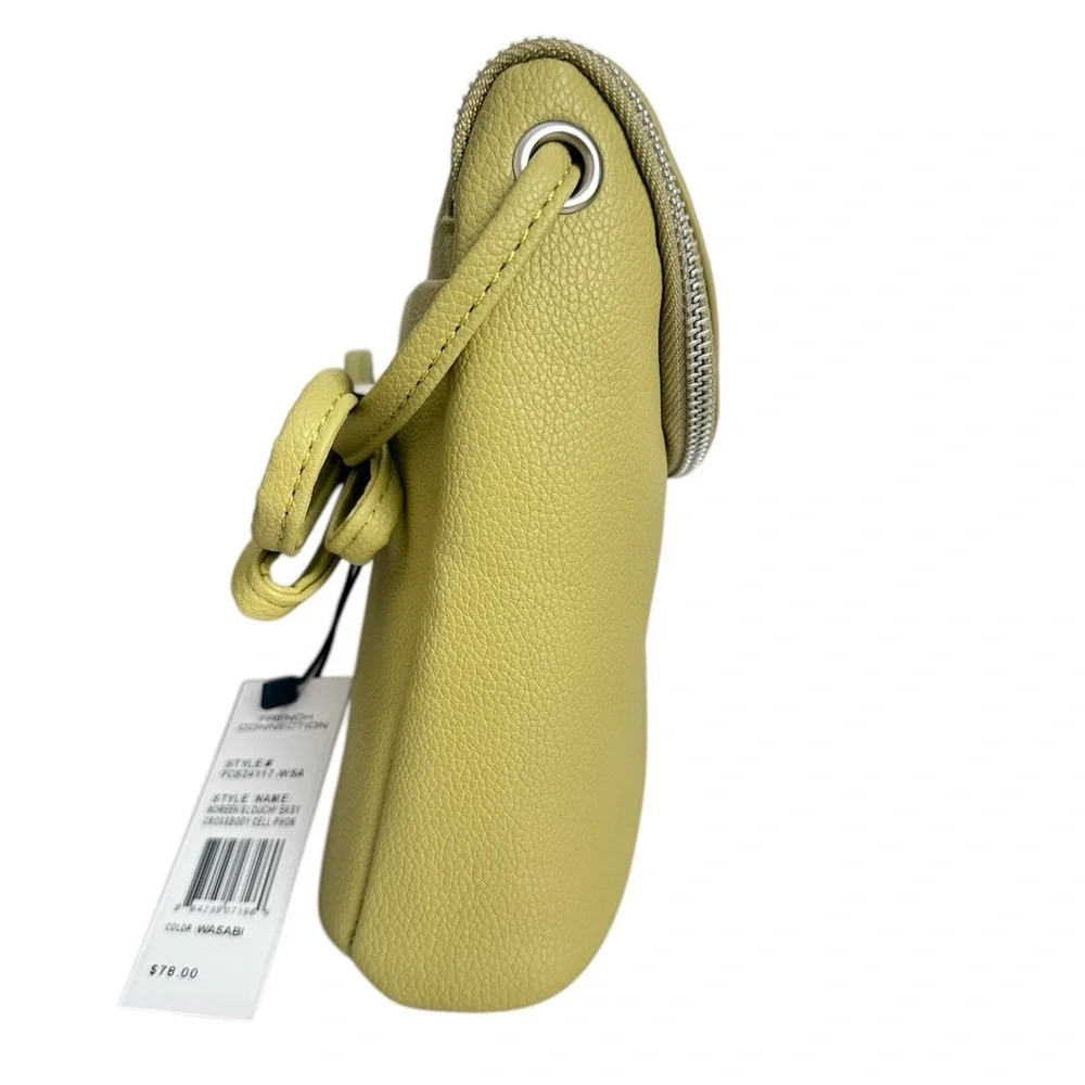 FRENCH CONNECTION Crossbody Handbag Purse Green Wasabi Women NWT $78 - Picture 8 of 14